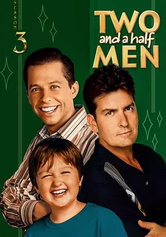 Two and a Half Men season 3 poster