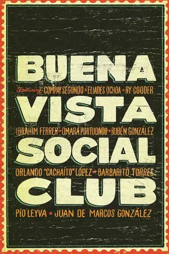 Buena Vista Social Club poster
