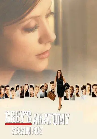 Grey's Anatomy season 5 poster