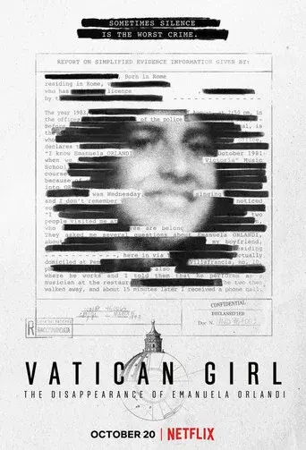 Vatican Girl: The Disappearance of Emanuela Orlandi season 1 poster