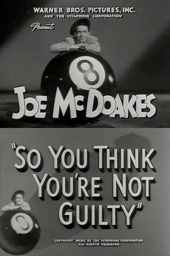 So You Think You're Not Guilty poster