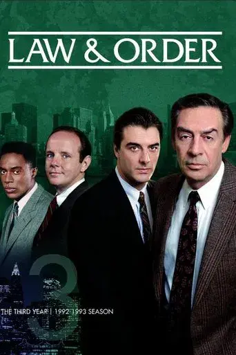 Law & Order season 3 poster