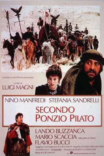 According to Pontius Pilate poster