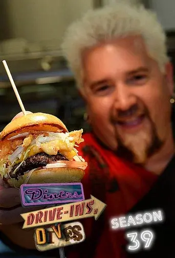 Diners, Drive-Ins and Dives season 39 poster