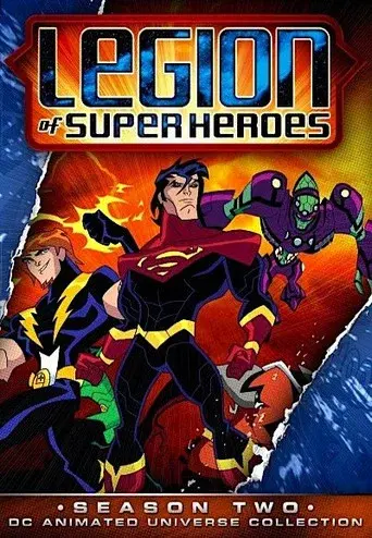 Legion of Super Heroes season 2 poster