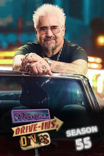 Diners, Drive-Ins and Dives season 55 poster