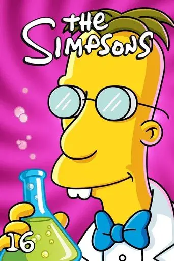 The Simpsons season 16 poster