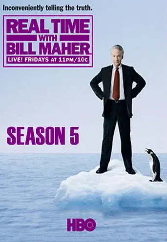 Real Time with Bill Maher season 5 poster