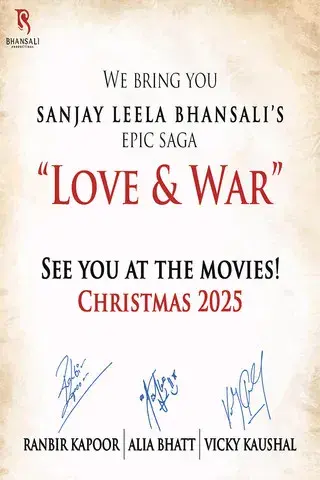 Love and War poster