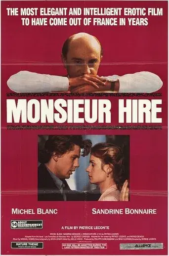 Monsieur Hire poster