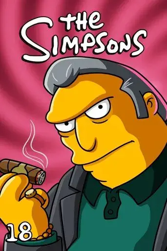 The Simpsons season 18 poster
