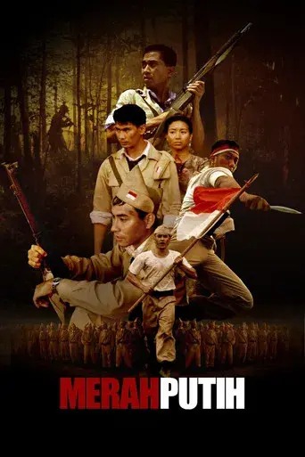 Red & White poster