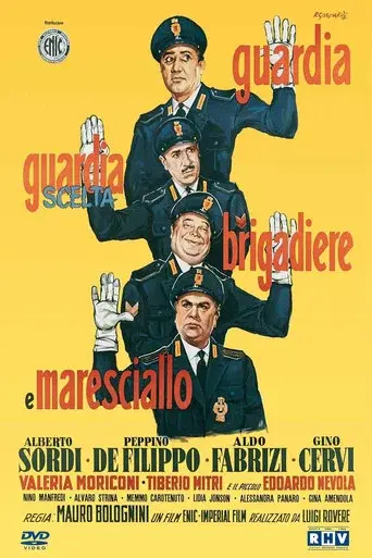 Guardia, guardia scelta, brigadiere e maresciallo poster