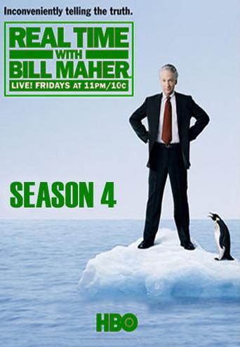 Real Time with Bill Maher season 4 poster