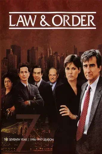 Law & Order season 7 poster