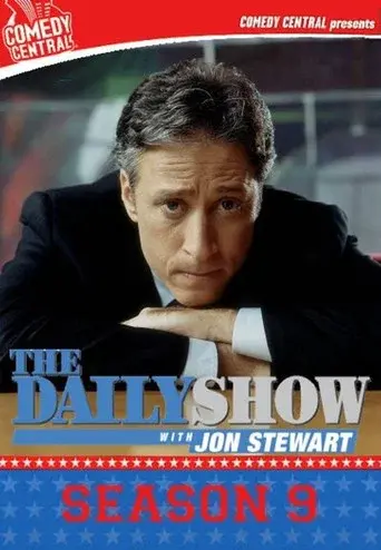 The Daily Show season 9 poster