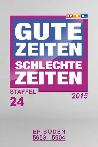 Gute Zeiten, schlechte Zeiten season 24 poster