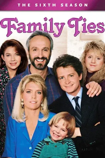 Family Ties season 6 poster