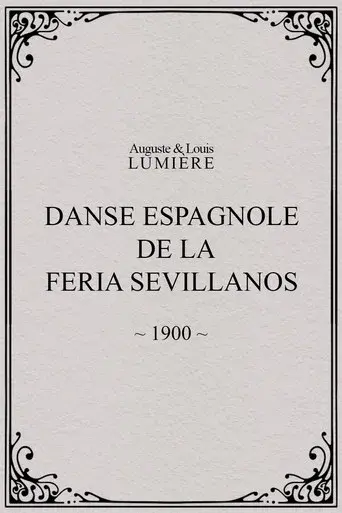 Danse espagnole de la Feria Sevillanos poster