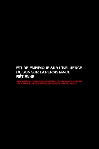 Empirical Study on the Influence of Sound on the Persistence of Vision poster