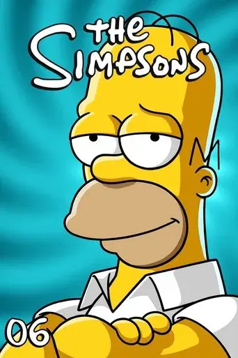 The Simpsons season 6 poster