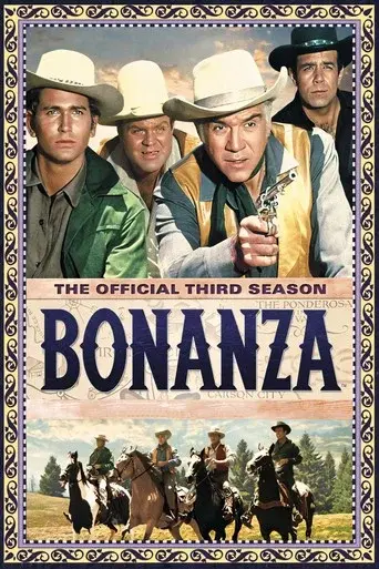 Bonanza season 3 poster