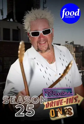 Diners, Drive-Ins and Dives season 25 poster