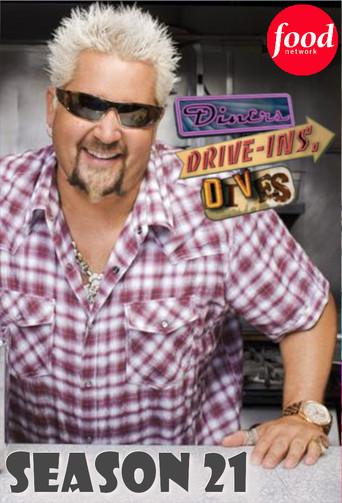 Diners, Drive-Ins and Dives season 21 poster