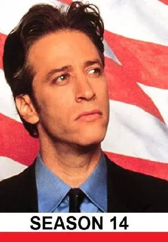 The Daily Show season 14 poster