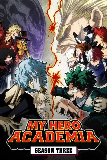 My Hero Academia season 3 poster