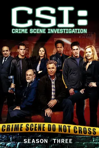 CSI: Crime Scene Investigation season 3 poster