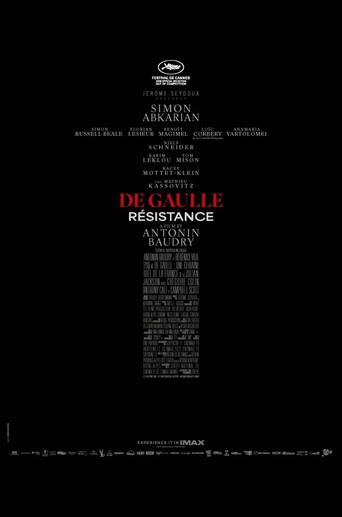 De Gaulle: Résistance poster