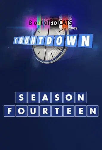 8 Out of 10 Cats Does Countdown season 14 poster
