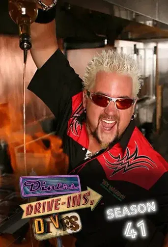 Diners, Drive-Ins and Dives season 41 poster