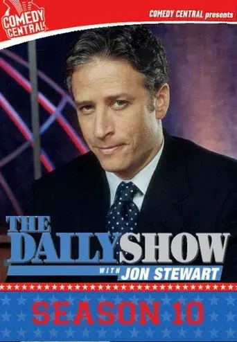 The Daily Show season 10 poster