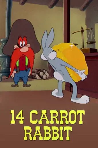 14 Carrot Rabbit poster