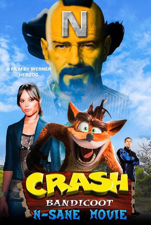 CRASH BANDICOOT MOVIE poster