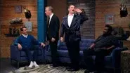 Craig Robinson Wears a Bordeaux Button Down & Dark Jeans still