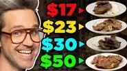 Frozen vs. Fast vs. Fancy Food Taste Test still