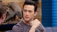 Joseph Gordon-Levitt Wears a Heart T-Shirt and Blue Jeans still