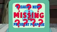 President Porpoise Is Missing! still