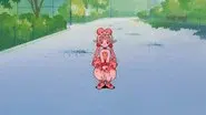 Sakura and the Elephant's Strength Contest still