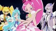 For the Earth! For Our Dreams! The Pretty Cure's Final Transformation! still