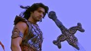 Karna stabs Abhimanyu to death still