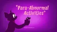 Para-Abnormal Activities still