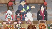 The Day-to-Day at the Offices of Enma / 1 Soup, 3 Dishes, 10 Meats still