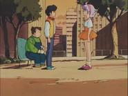 Mami's first kiss still