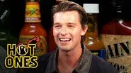 Patrick Schwarzenegger Proves the Naysayers Wrong While Eating Spicy Wings still