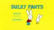Sulky Pants still