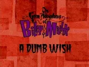 A Dumb Wish still